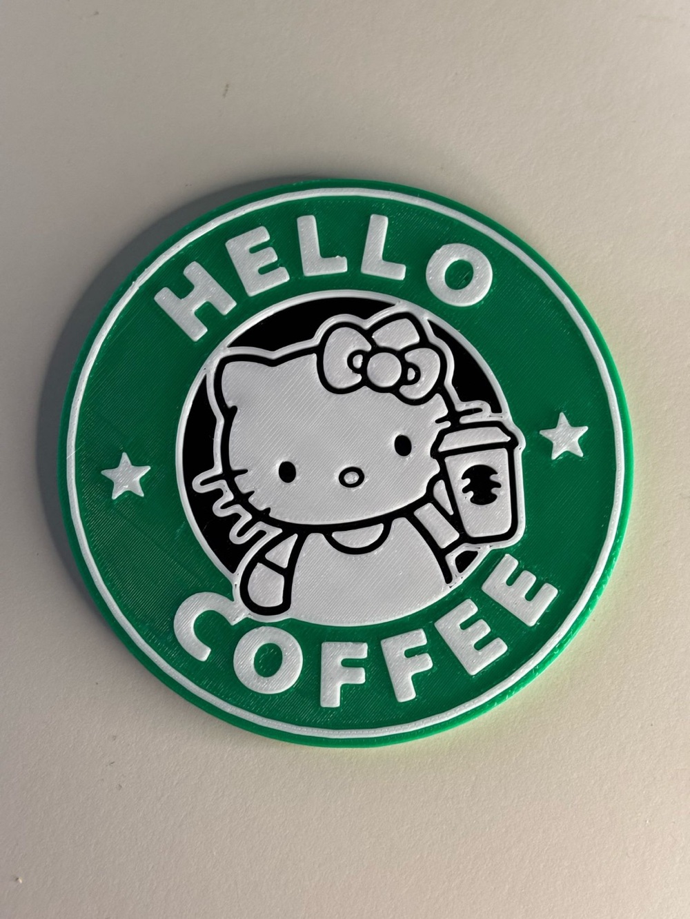 Coffee Green Drink Coaster